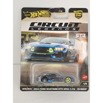 Hot Wheels 1:64 Circuit Legends - Ford Mustang RTR Spec 5-FD 2024